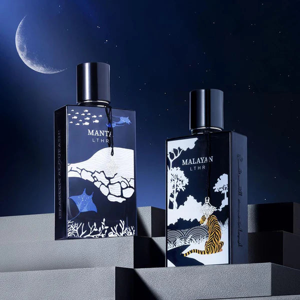 Aqua Malayan Leather By IBRAQ- 2 Perfumes x 75ML