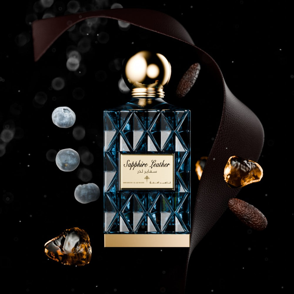 Sapphire Leather by Ibrahim Al-Qurashi - 75ML