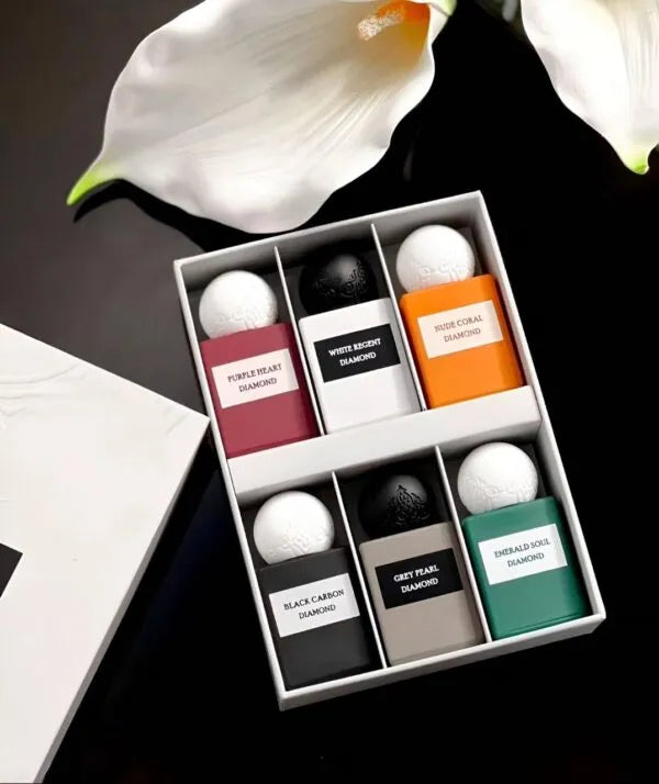 IBRAQ – Ibrahim Al Qurashi Mini Diamond Collection - Set 6 perfumes x 10ML